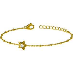 Four-Leaf Clover Zircon Stainless Steel Bracelet - Wholesale from China Factory