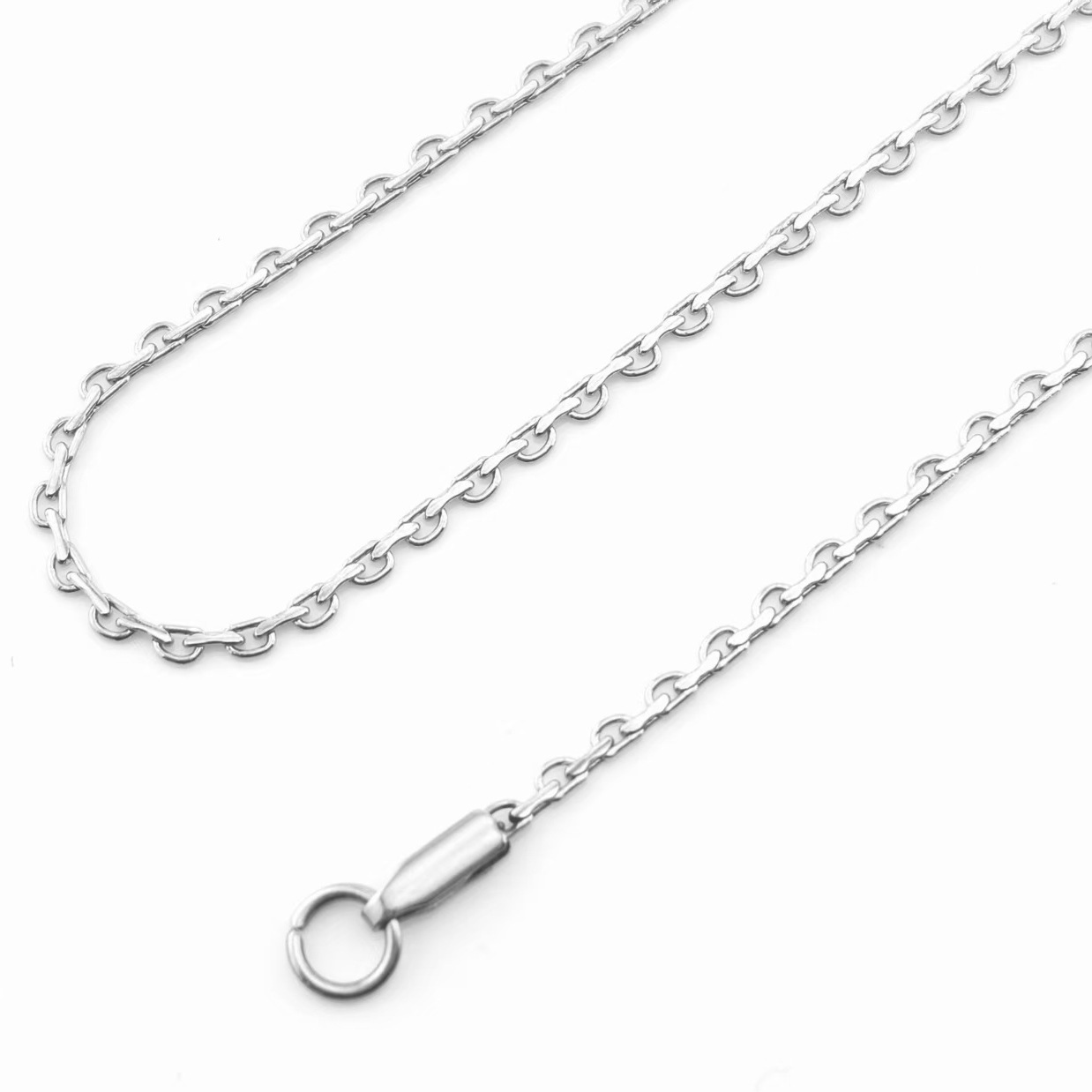 Women's Stainless Steel O-Ring Necklace: Water-Resistant and Versatile, Perfect for Layering - 图片 3