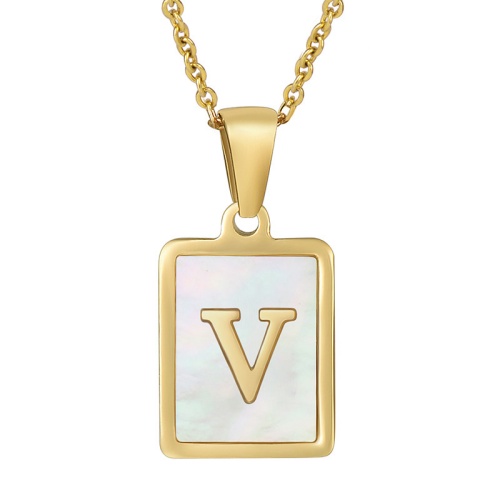 Wholesale 18K Gold-Plated Stainless Steel Anchor Cross Necklace-ZX07 - Image 2