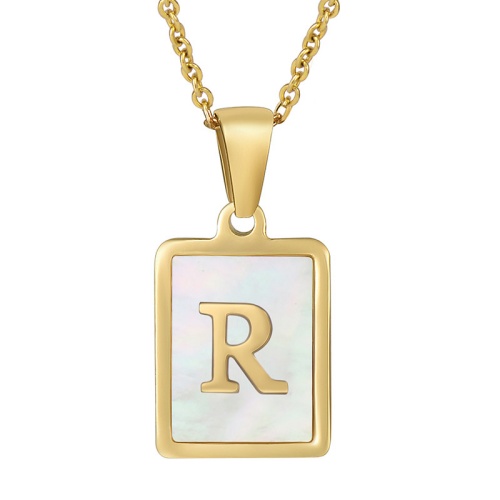 Wholesale 18K Gold-Plated Stainless Steel Anchor Cross Necklace-ZX07 - Image 4