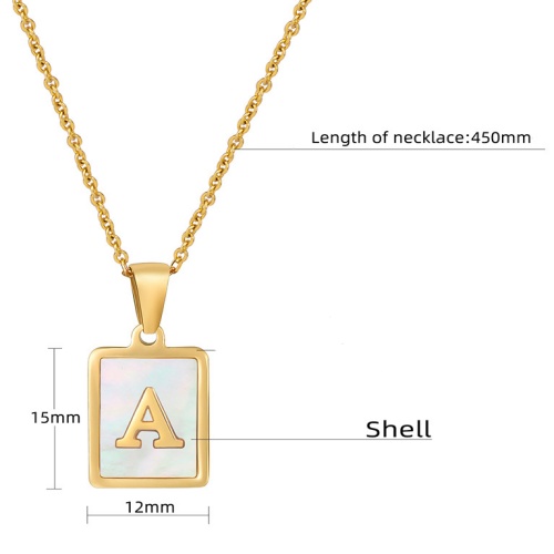 Wholesale 18K Gold-Plated Stainless Steel Anchor Cross Necklace-ZX07 - Image 3