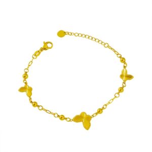 Wholesale 316L Stainless Steel Butterfly Bracelets-HS41