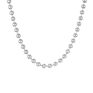 Wholesale 18K Gold-Plated Stainless Steel Bead Necklace for Women-A0025LY