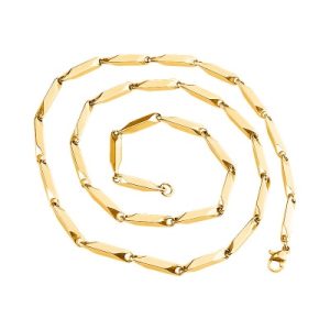 Wholesale Minimalist 316L Stainless Steel Seed Necklace for Women (Unisex)-A008SL