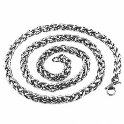 Wholesale 316L Stainless Steel Flower Basket Necklaces-A010SL - Image 2