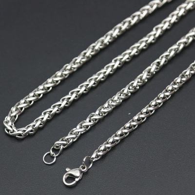 Wholesale 316L Stainless Steel Flower Basket Necklaces-A010SL - Image 5