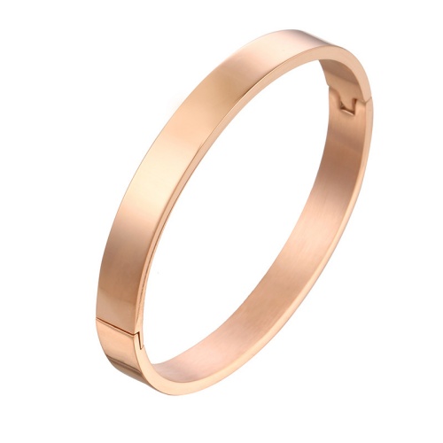 316L Stainless Steel Snap Bracelet-HS50