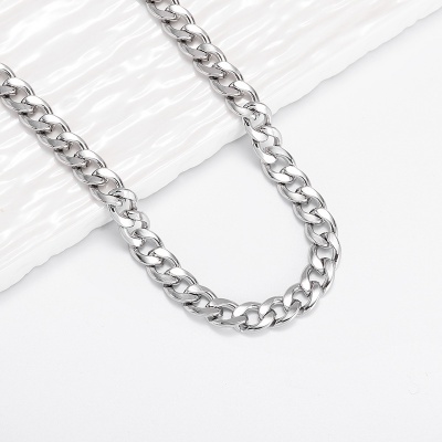 Wholesale Cross-Border Waterproof 316L Men's Stainless Steel NK Necklaces-A011SL - Image 2