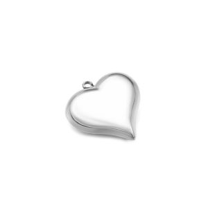 316L Stainless Steel Hollow Heart Pendant DIY Accessory-GJ65