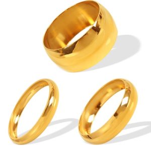 Wholesale 316L Stainless Steel High-Gloss Polished Couple's Bracelets-OJ76