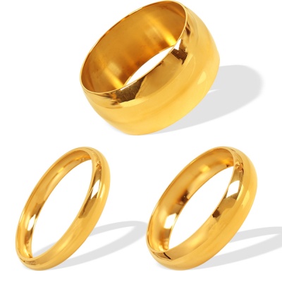 Wholesale 316L Stainless Steel High-Gloss Polished Couple's Bracelets-OJ76