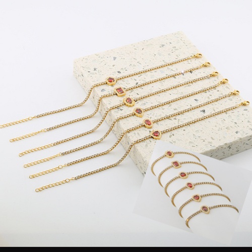 Stainless Steel Zirconia Tennis Bracelet-LY124 - Image 5