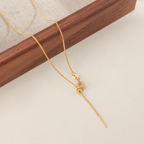 Wholesale 316L Stainless Steel Pull-Out Necklace-HS30 - 图片 2