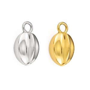 Waterproof Stainless Steel Starfruit Pendant DIY Accessory-GJ69