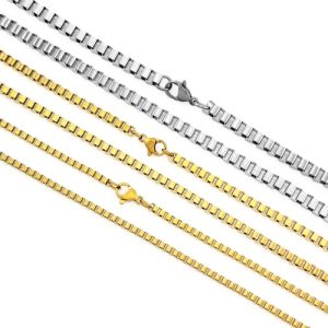 Wholesale 316L Stainless Steel Box Chain-A0021LY