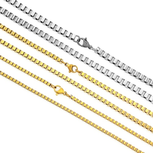 Wholesale 316L Stainless Steel Box Chain-A0021LY