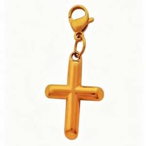 Wholesale 316L Stainless Steel Vintage Cross Pendants-OJ70