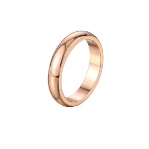 Waterproof 316L Stainless Steel Polished Ring-HS25